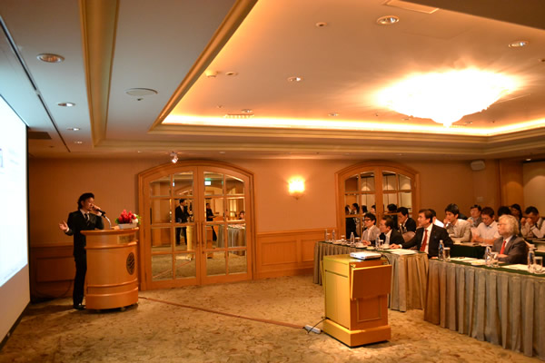 秋山光輔 台湾フォーラムでの講演
