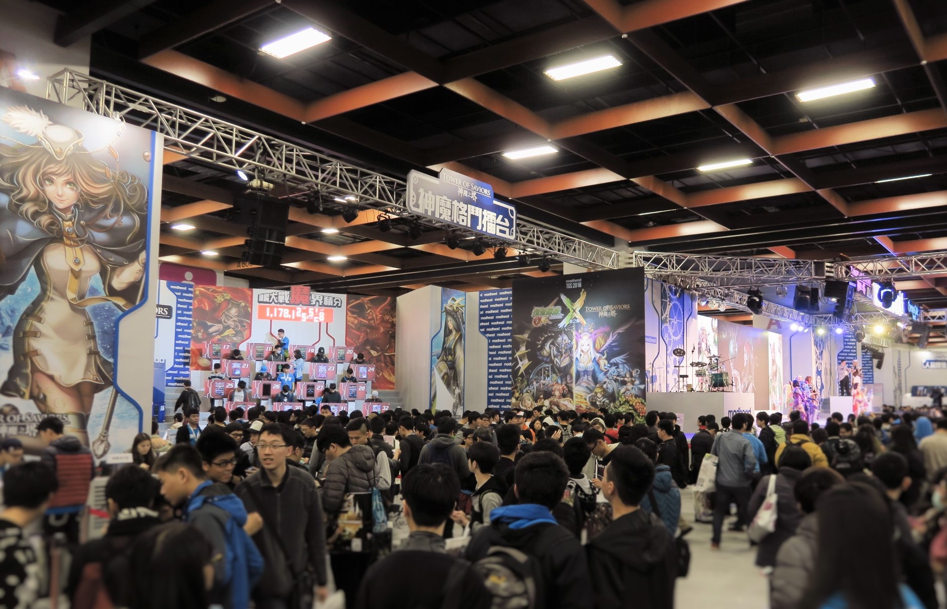 賑わいを見せるTaipei game show2016